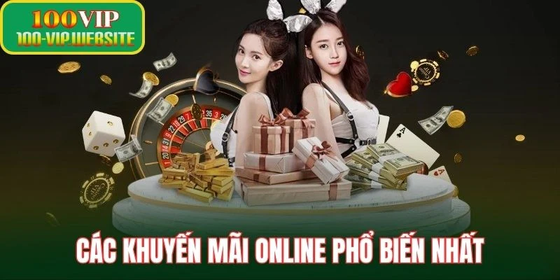 Các khuyến mãi online phổ biến nhất