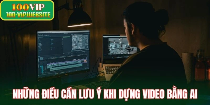 Những điều cần lưu ý khi dựng video bằng AI