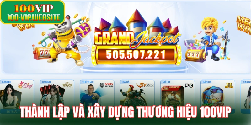 Thành lập và xây dựng thương hiệu 100vip