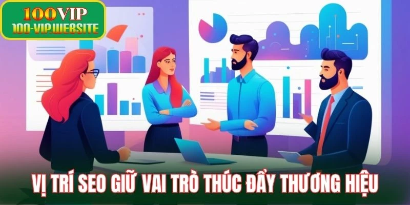 Vị trí SEO giữ vai trò thúc đẩy thương hiệu
